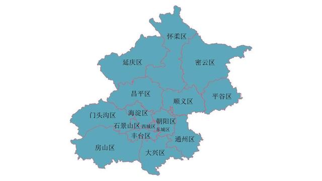 北京市几个区(北京市几个区的地图)